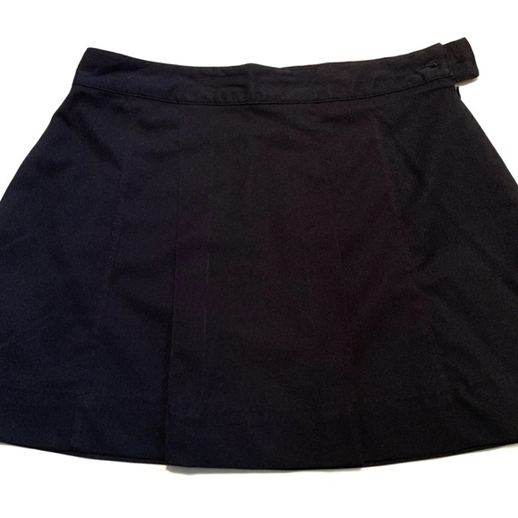 Reebok Black Athletic Skirt Golf Tennis Short Athletic Summer Pleated Zip Small - Picture 11 of 12